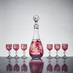 634872 Karaff med glas